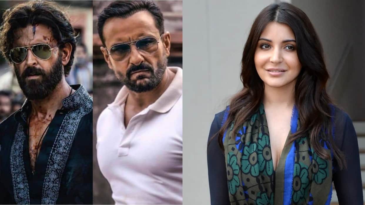 Anushka Sharma praises Hrithik Roshan Saif Ali Khan Vikram Vedha Trailer