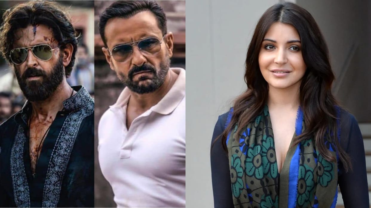 Anushka Sharma praises Hrithik Roshan Saif Ali Khan Vikram Vedha Trailer