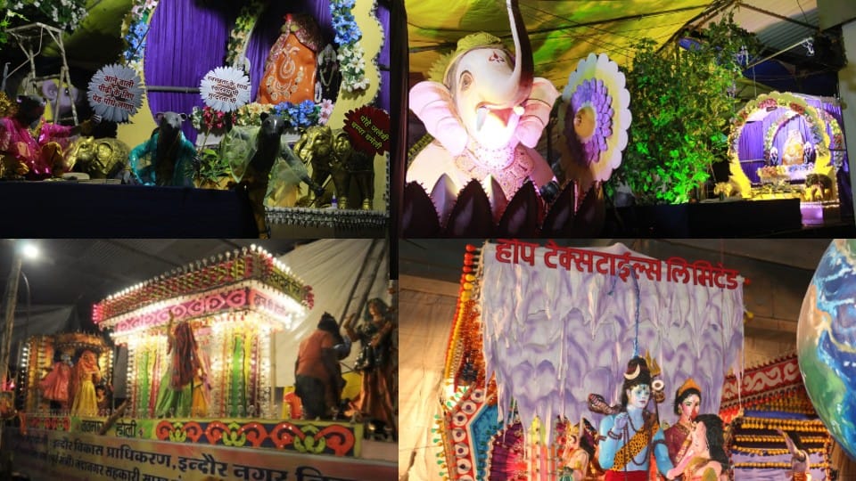 Indore: A shimmering caravan of tableaux of Anant Chaturdashi