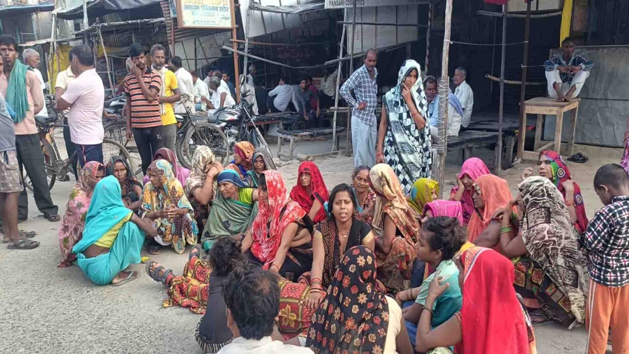 Farmer died in Auraiya road accident