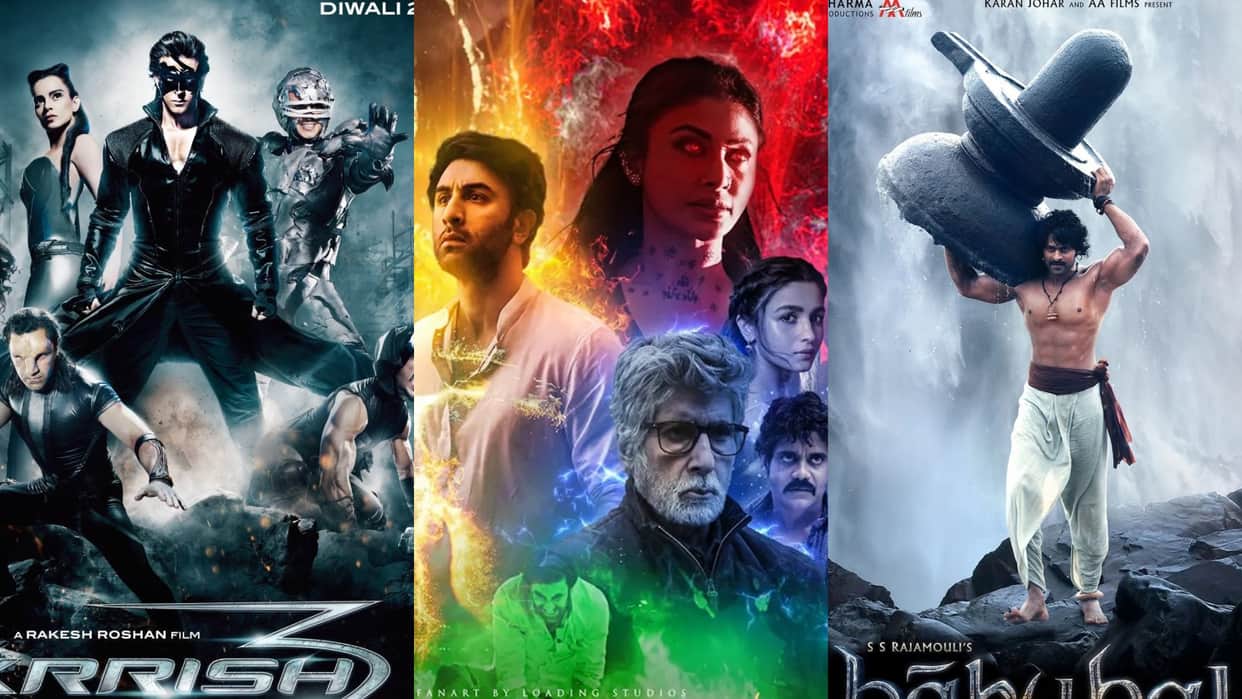 Brahmastra Top Indian Films from Krrish 3 to Robot having best vfx special effects before ranbir alia movie