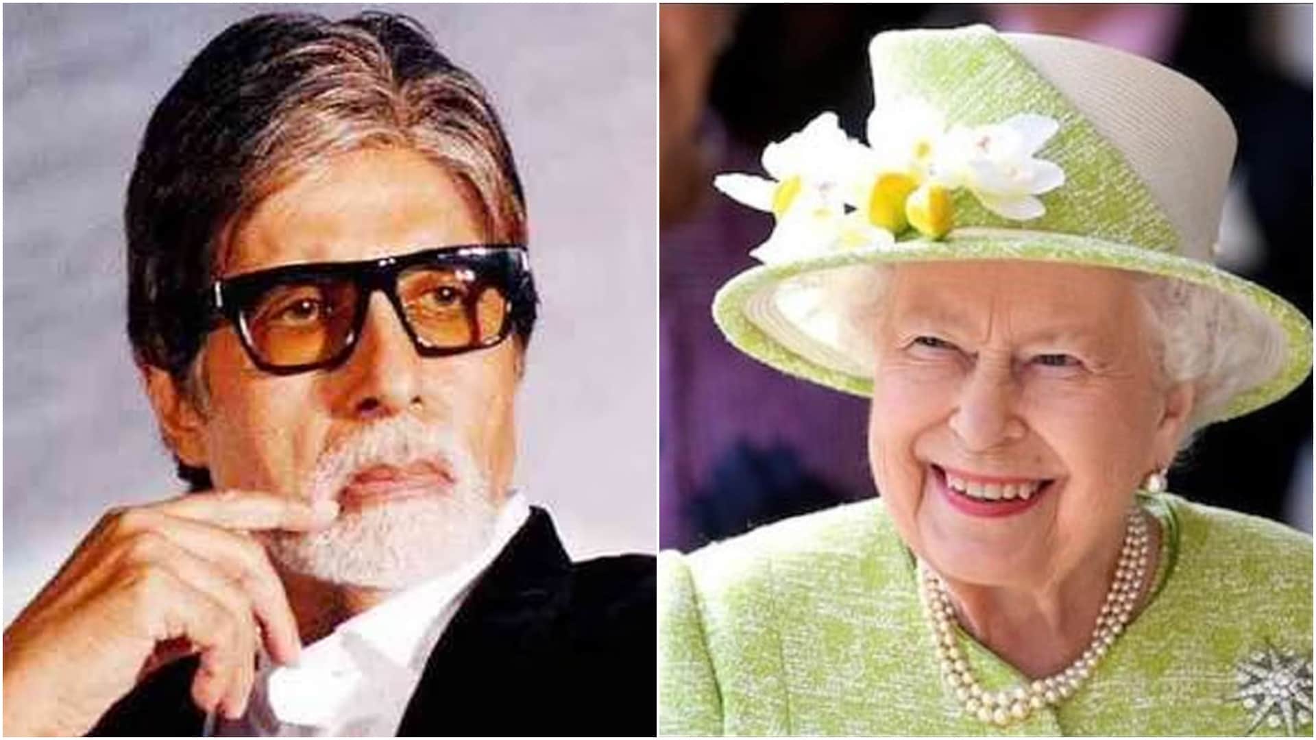 queen elizabeth death when she visited kamal haasan film set and why Big B could not go to buckingham palace