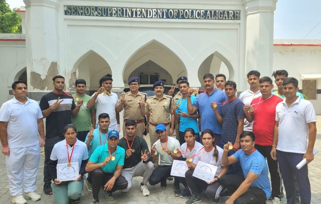 District Police won 19 medals