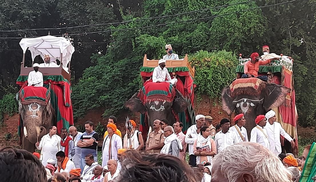World famous Ramnagar ki Ramlila grand opening in varanasi see in photos