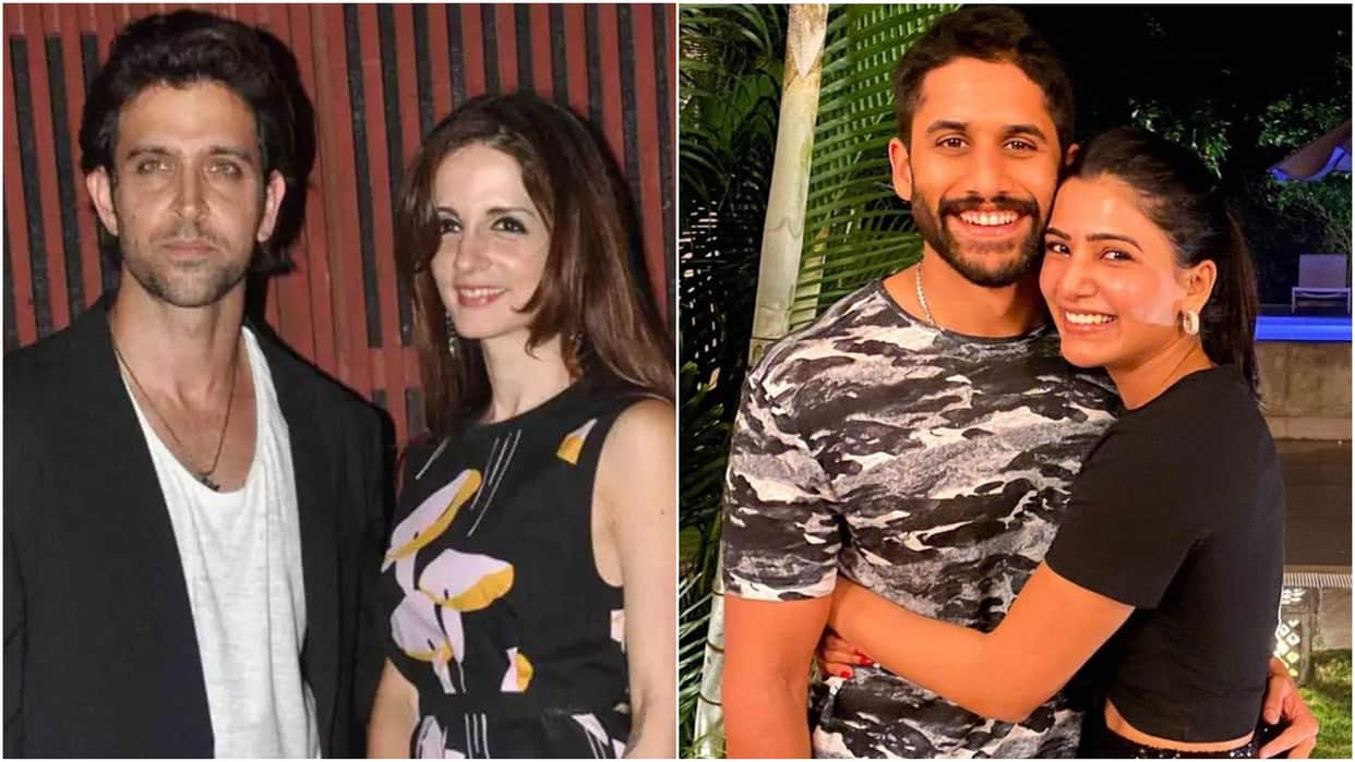 Bollywood celebs divorce that shocking us hrithik roshan sussanne khan malaika arbaaz samantha naga chaitanya