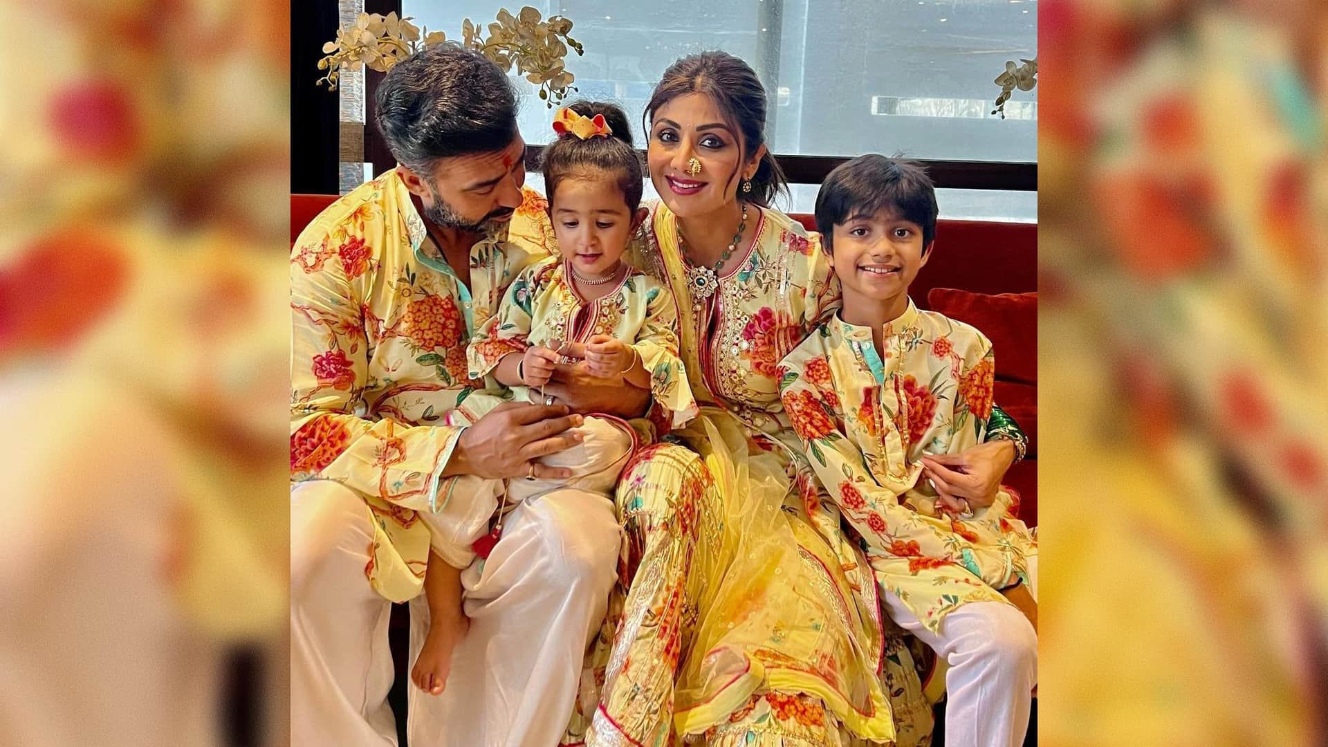 Shilpa Shetty husband Raj Kundra take a dig haters on his birthday shares photo in mask