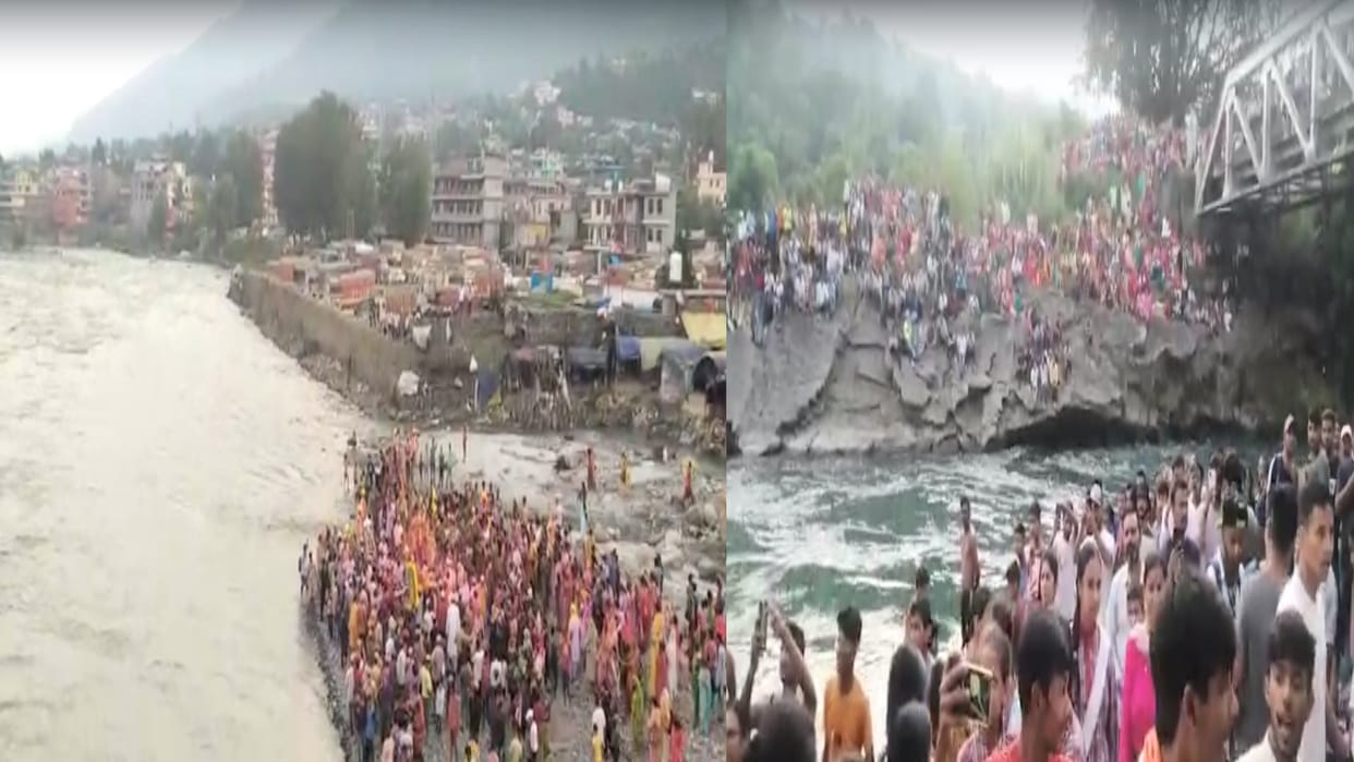 Ganesh festival celebrated in Himachal, Beas-Parvati river in Bhuntar and Ganpati idol immersion in Joginderna