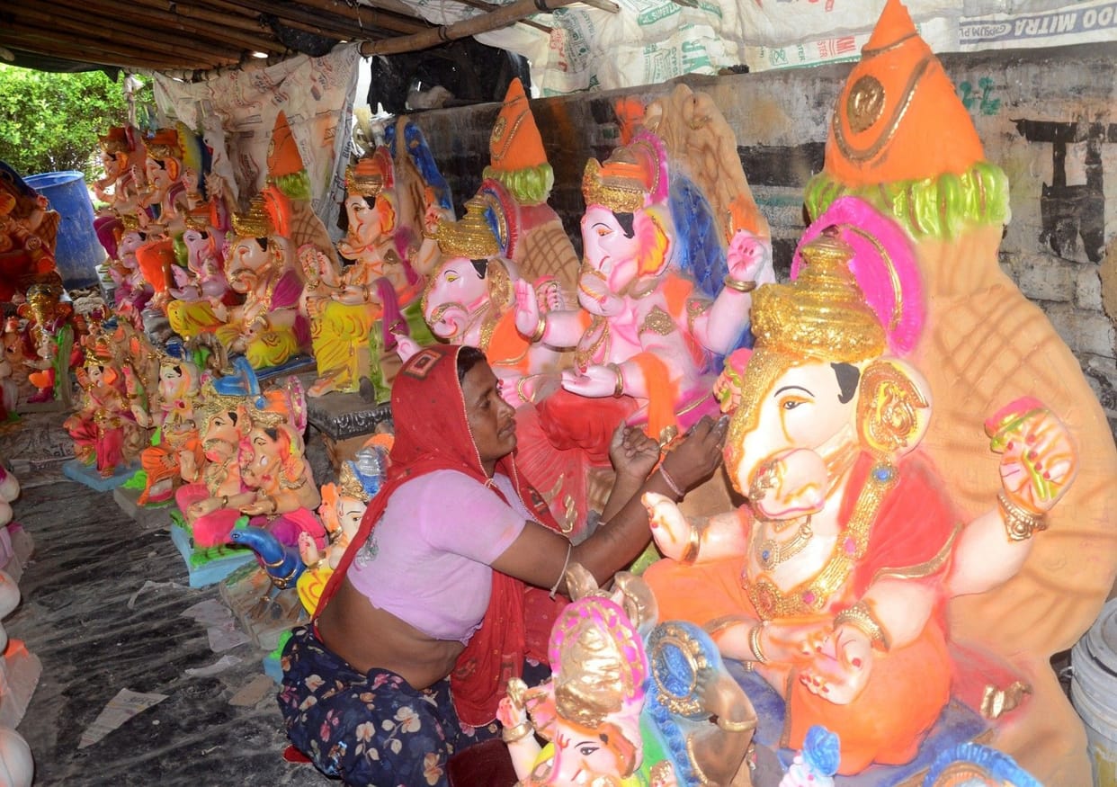 Ganesh effigy is goot for wealth