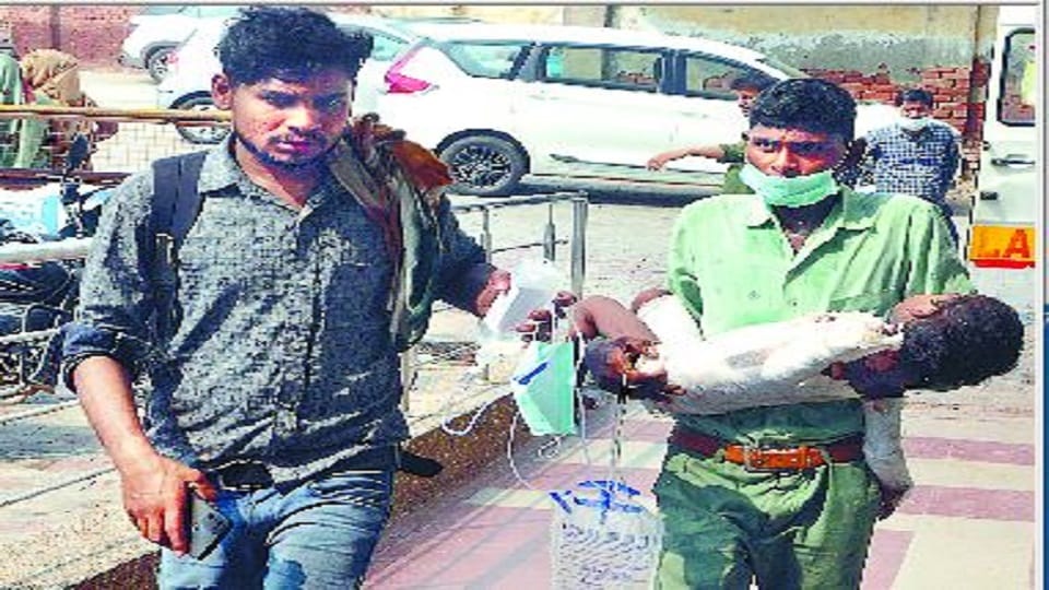 Deputy CM did not test the medical services in SN Medical College and Emergency
