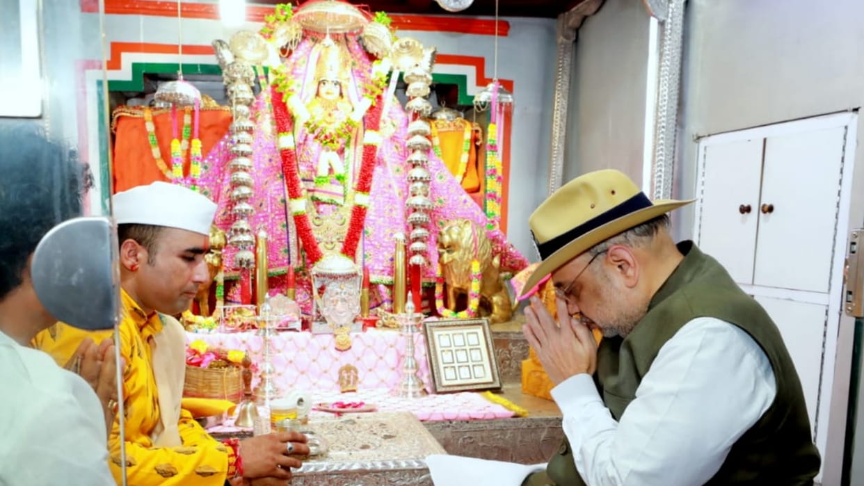 Amit Shah in Rajasthan home minister lays foundation stone of border tourism development work