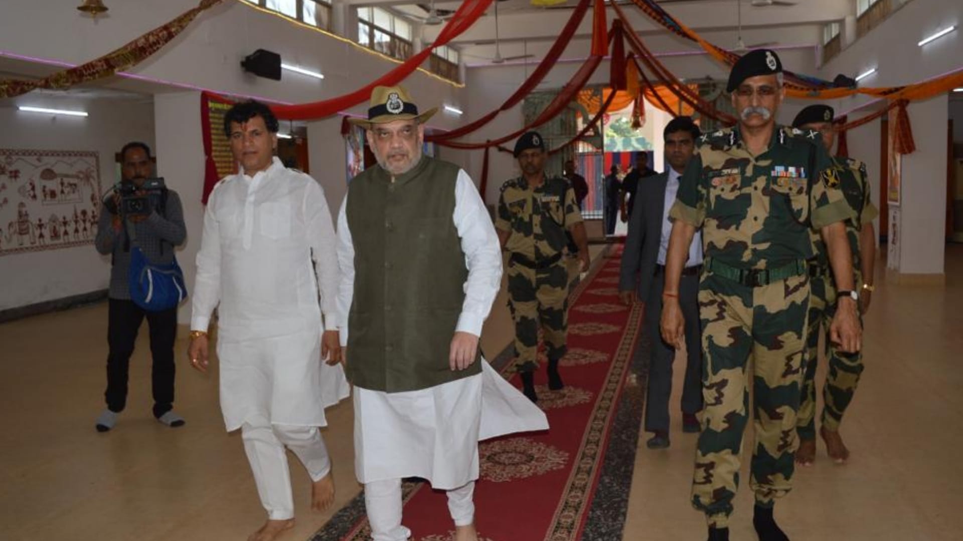 Amit Shah in Rajasthan home minister lays foundation stone of border tourism development work