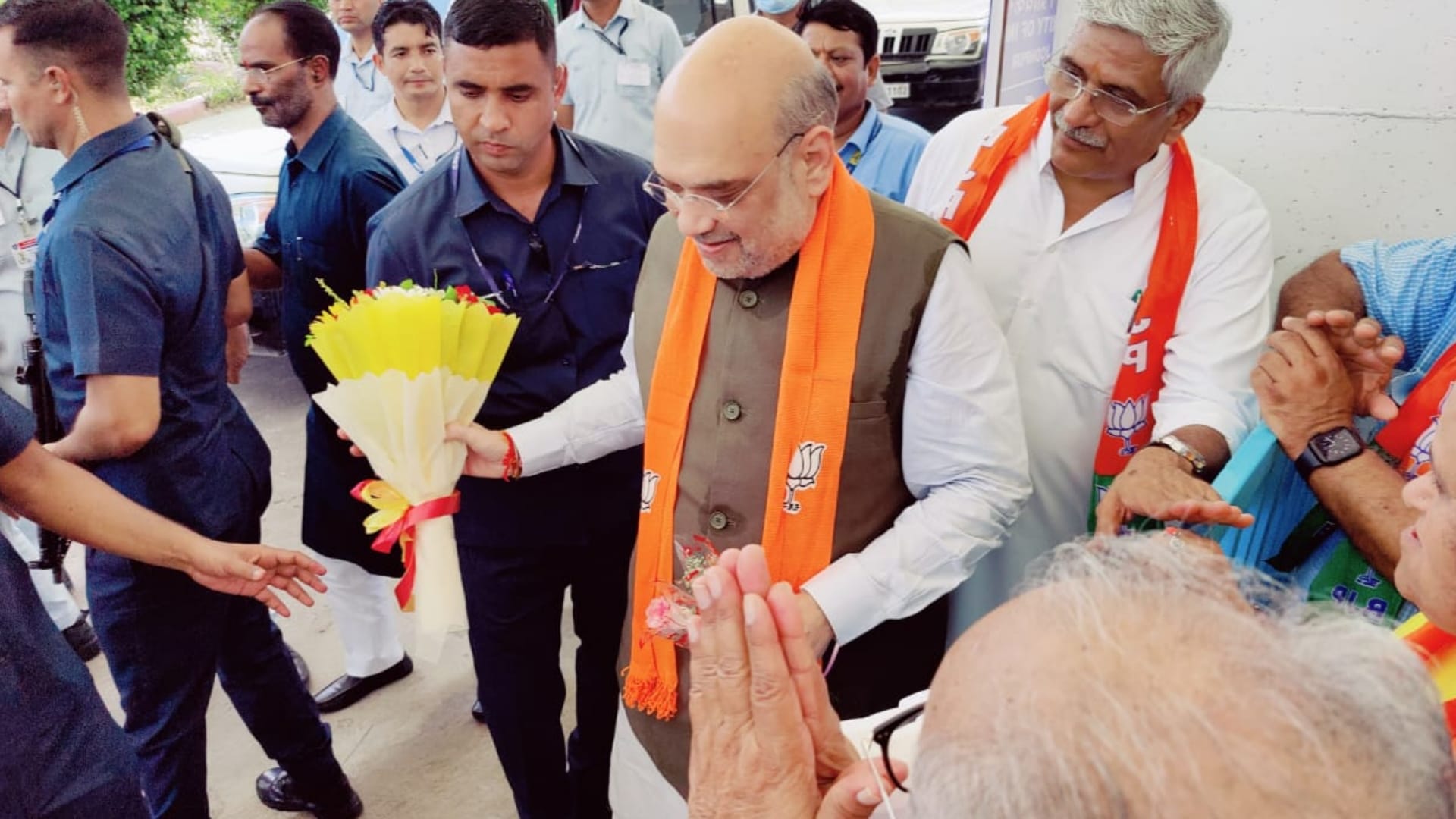 Amit Shah in Rajasthan home minister lays foundation stone of border tourism development work