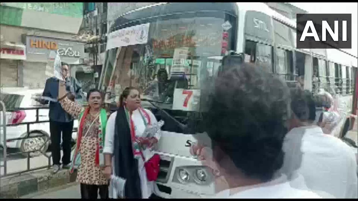 half-day Gujarat bandh against inflation, Congress workers on street