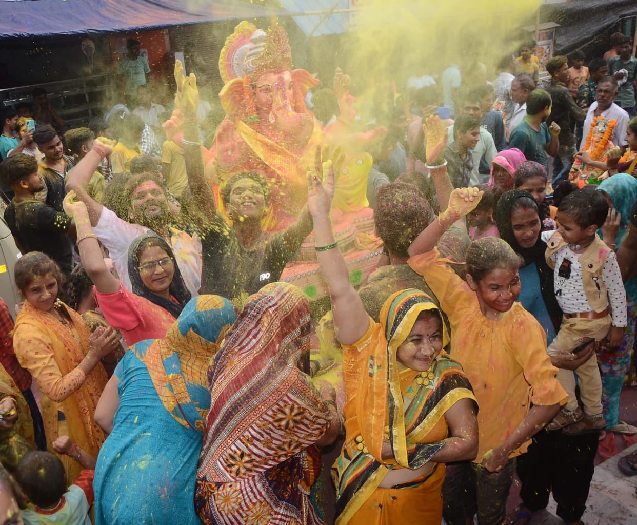 Ganpati Bappa Morya, next year you will come soon...