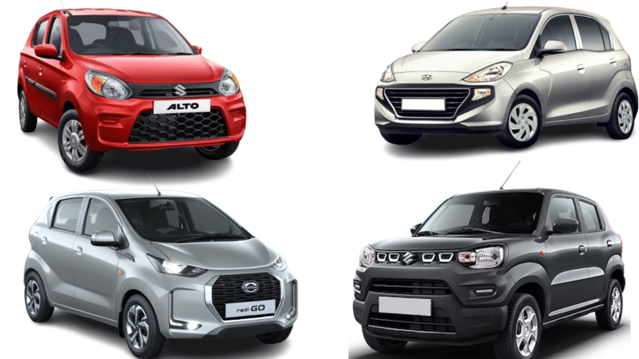 Comparison between Hatchback and Sedan cars Honda Maruti Hyundai Volkswagon Tata