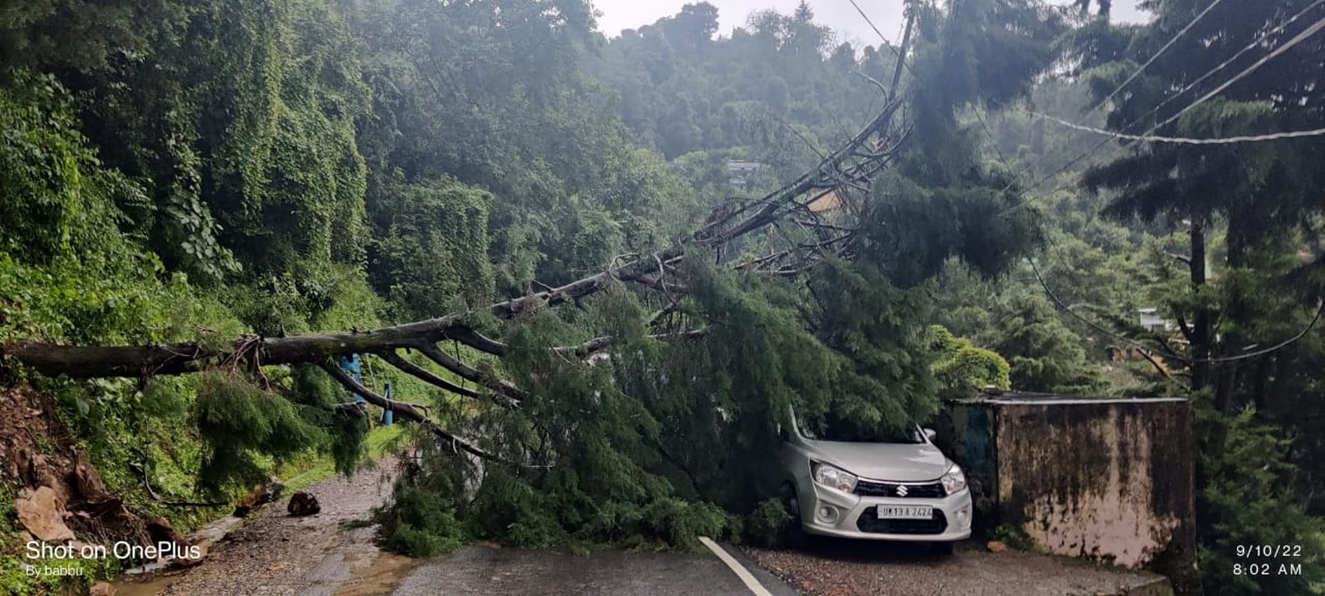 Uttarakhand weather Woman dies debris due to landslide Rudraprayag Highway heavy rain pithoragarh