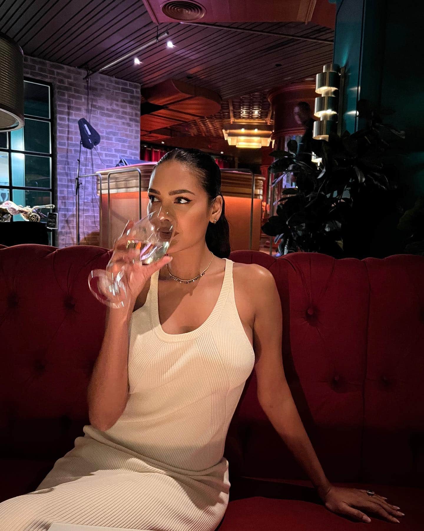 esha gupta shares her bold photos in off white bodycon dress on instagram