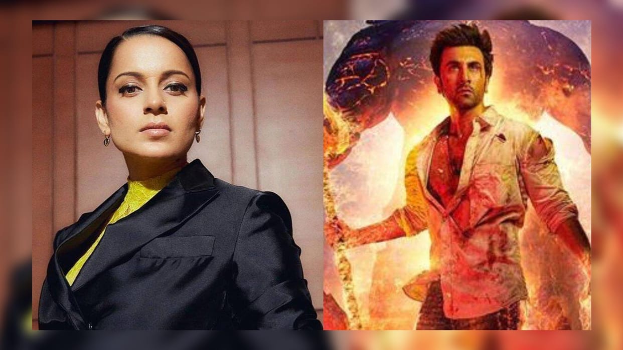 Kangana Ranaut trolled for Ranbir Kapoor Brahmastra, netizens said Parking collection is more than Dhaakad