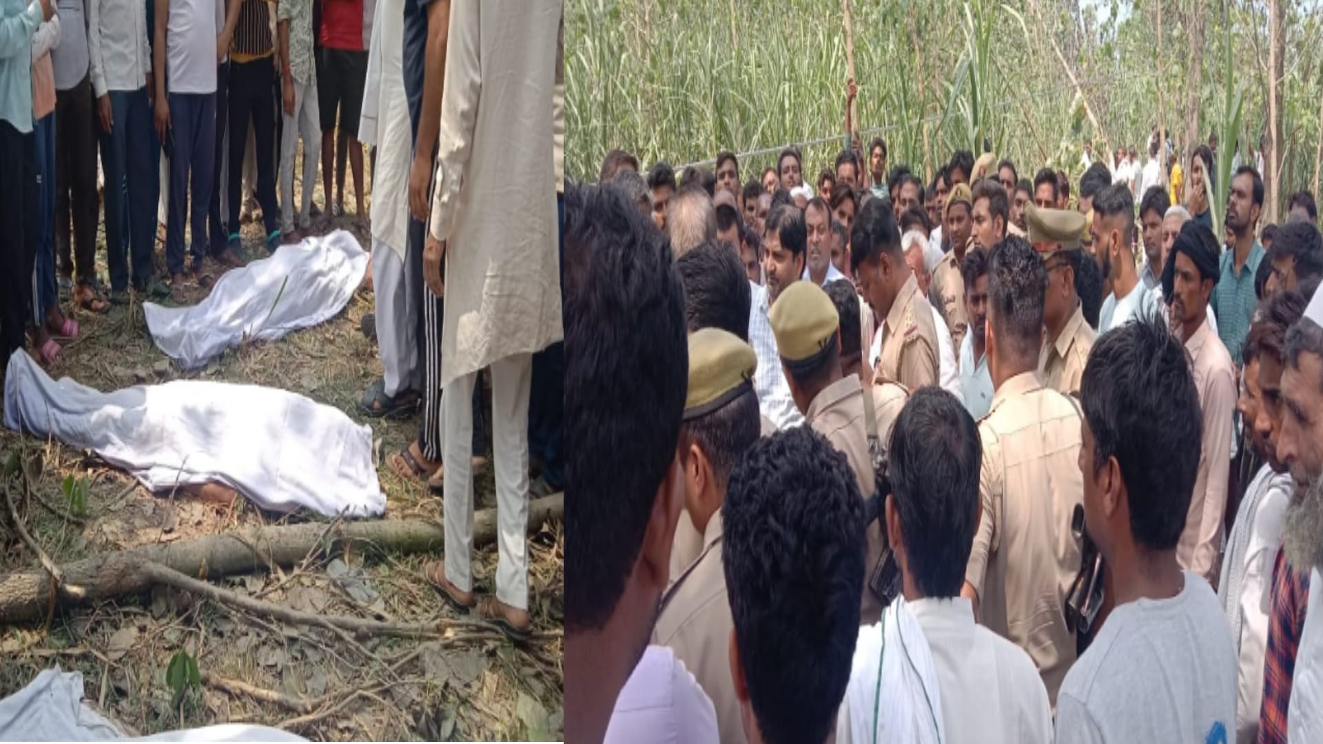 shock waves in village after three youths have died due to electrocution in Saharanpur, see photos