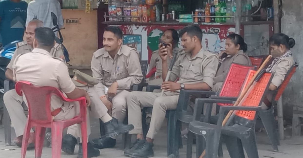 Force deployed due to tension, two accused arrested