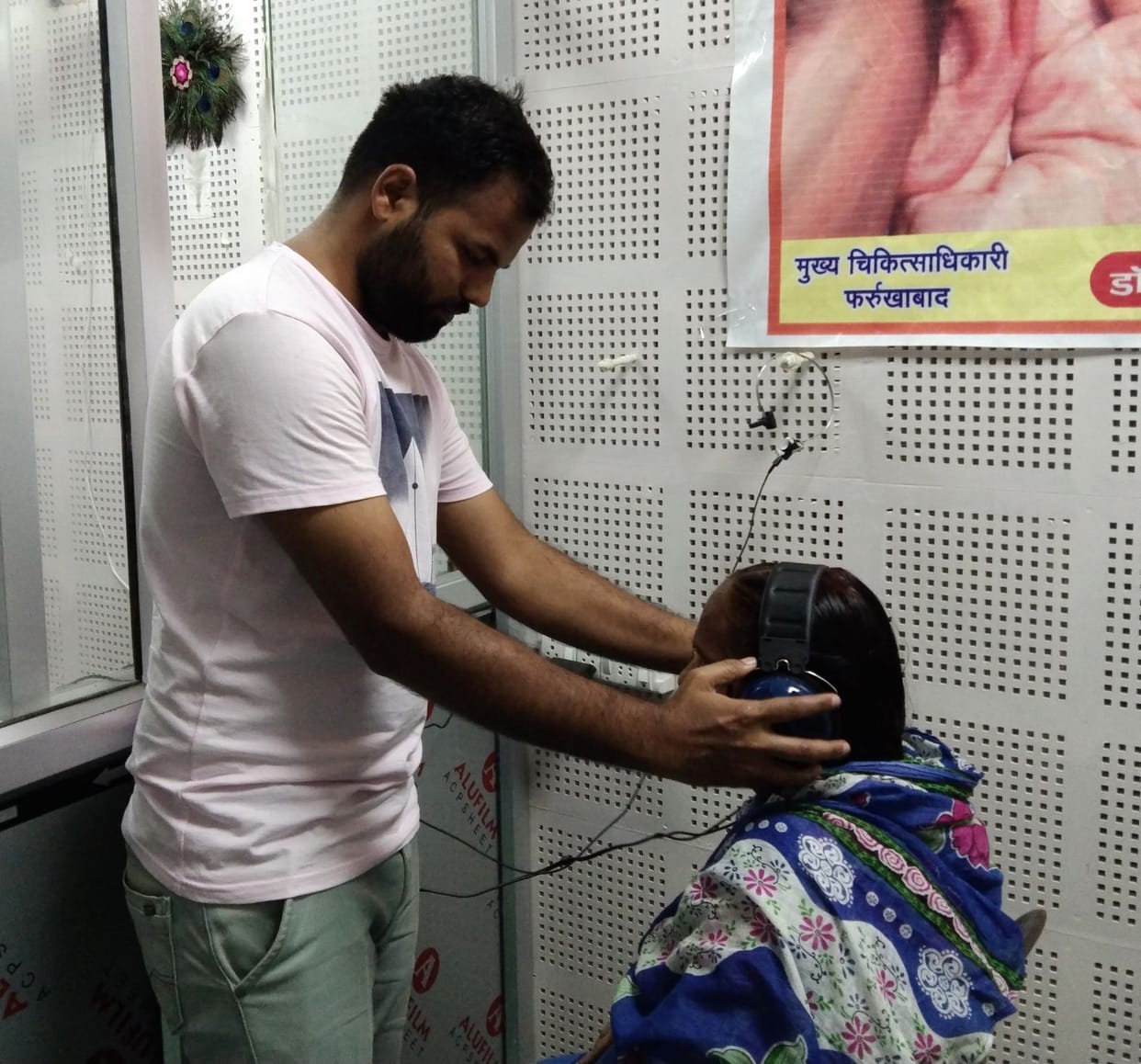 ENT investigation started with the deployment of audiologist
