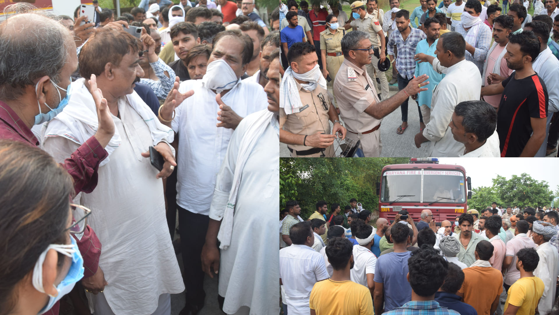 2 workers died due to poisonous gas in the safety tank of sewerage water treatment plant