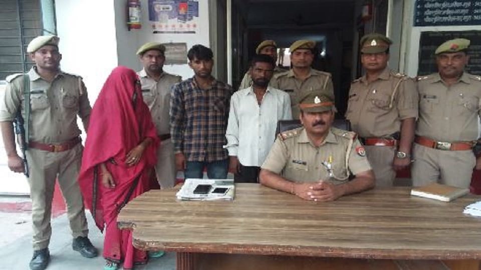 wife along with lover had attacked husband in mathura