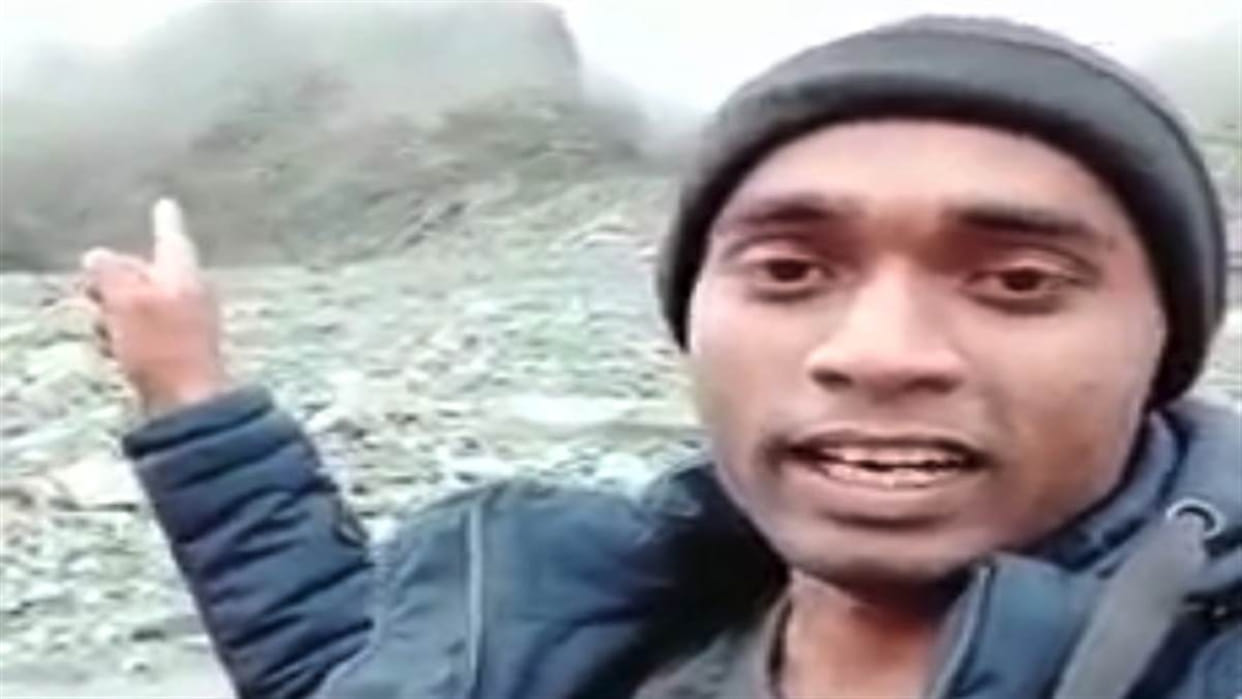 action may be taken against a man from jharkhand who try to climb manimaesh kailash parvat
