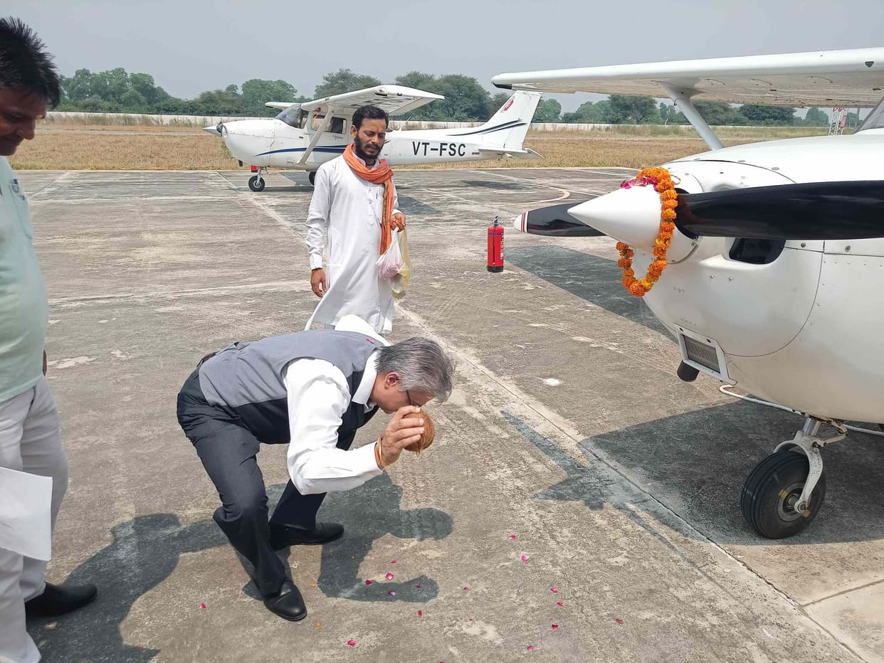 Bachhod Aviation Training Center started, now youth of the area will fly as a pilot