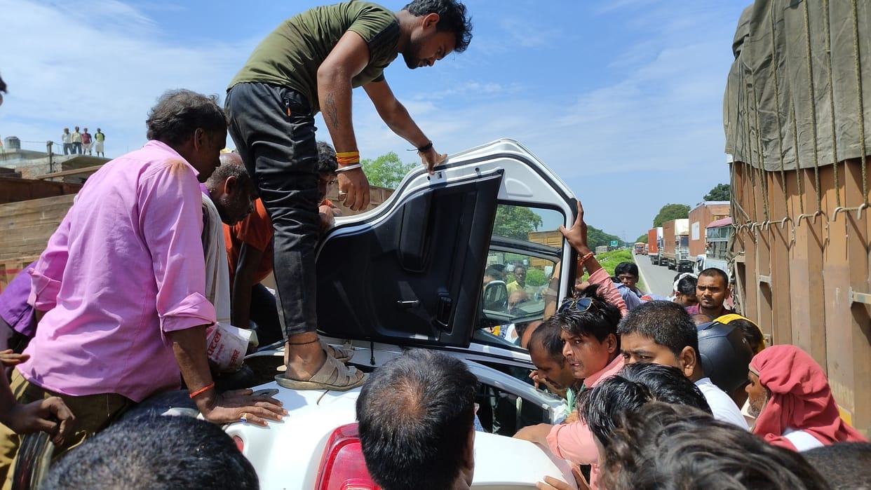 accident in santkabirnagar