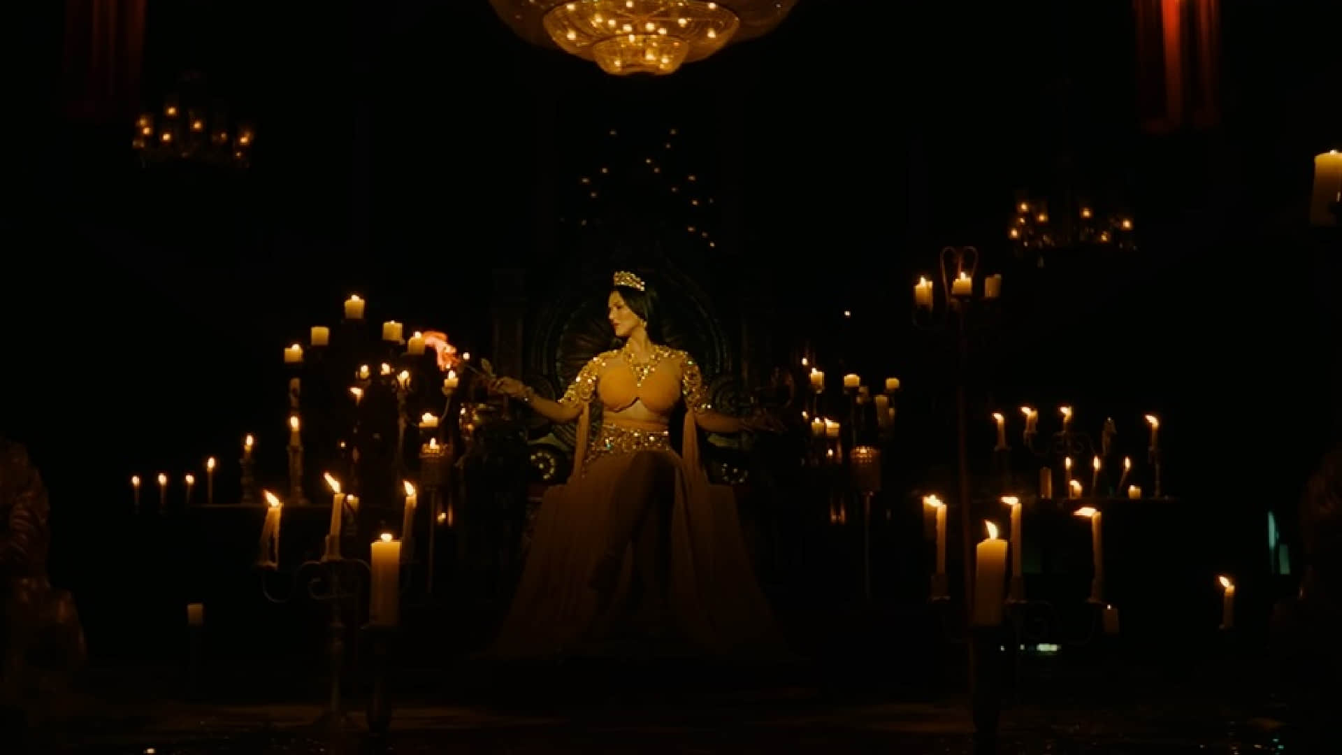 Oh My Ghost Sunny Leone South debut film Teaser out, actress looks fearless and bold as a queen