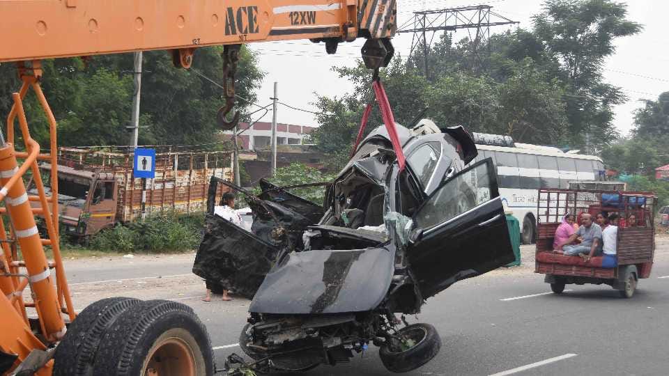 Three died in road accident in Ludhiana of Punjab