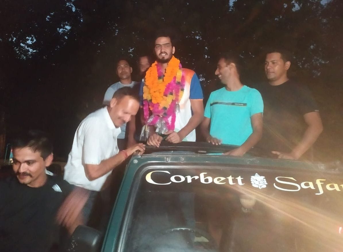 Welcome to Harshit Giri who returned after winning silver medal