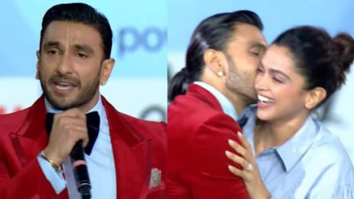 Ranveer Singh got emotional after receiving Filmfare best actor award dedicate to Parents and Deepika Padukone