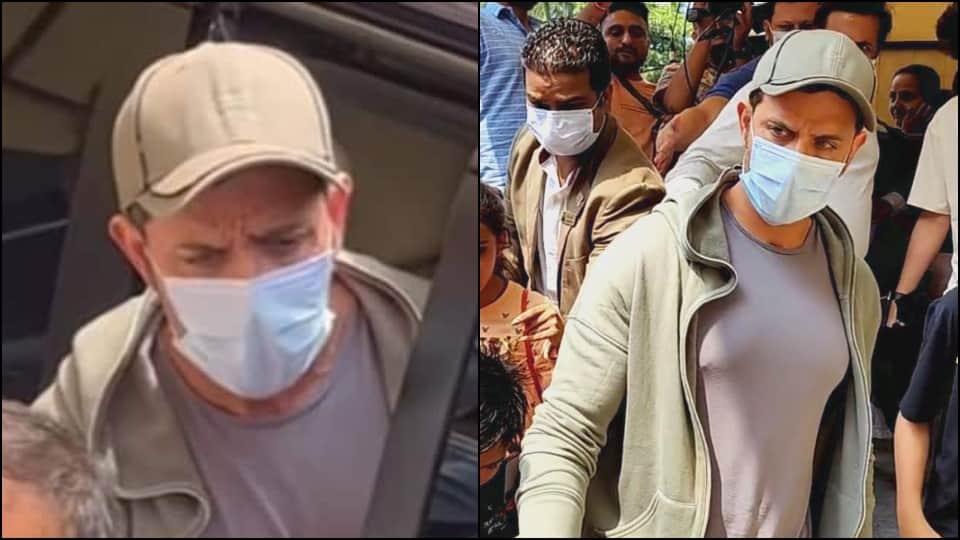 Agter watching brahmastra Hrithik roshan get angry on fan for take selfies with him actor scold him