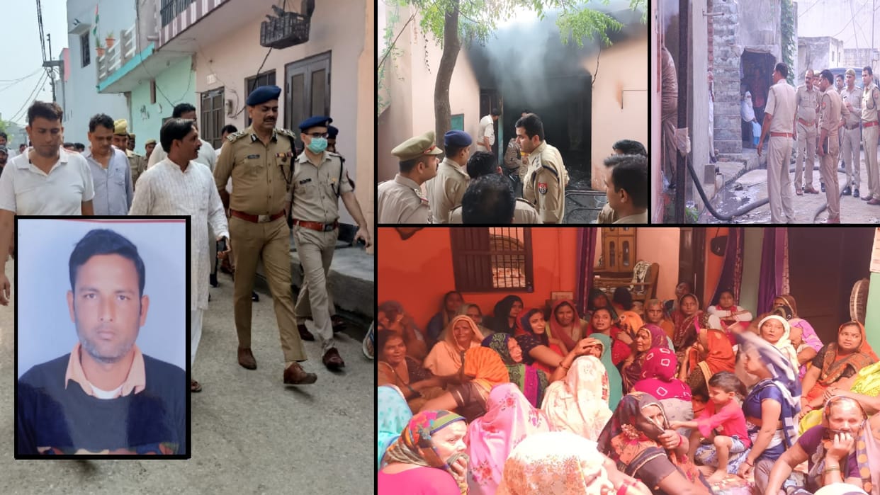 Deepak Chauhan Murder: man stabbed to death by history-sheeter in Meerut, communal tension