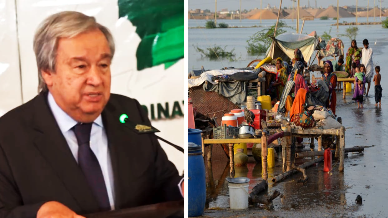What the UN is doing in Pakistan is a drop in the ocean of what is needed Guterres