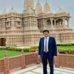 पीयूष गोयल ने लॉस एंजिल्स में स्वामीनारायण मंदिर के दर्शन किए।