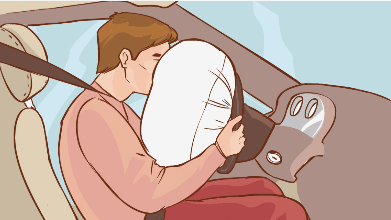 What is the relationship between seat belt and airbag in cars SUV, both are necessary to save lives