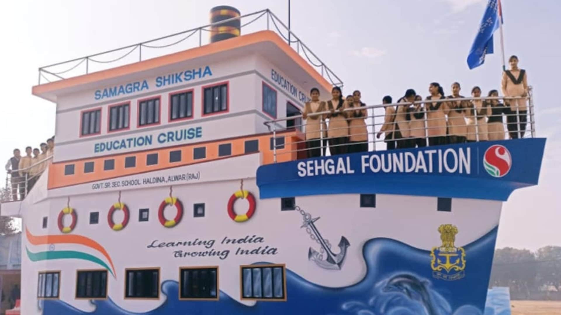 Model of  Alwar government schools became inspirational school buildings made attractive