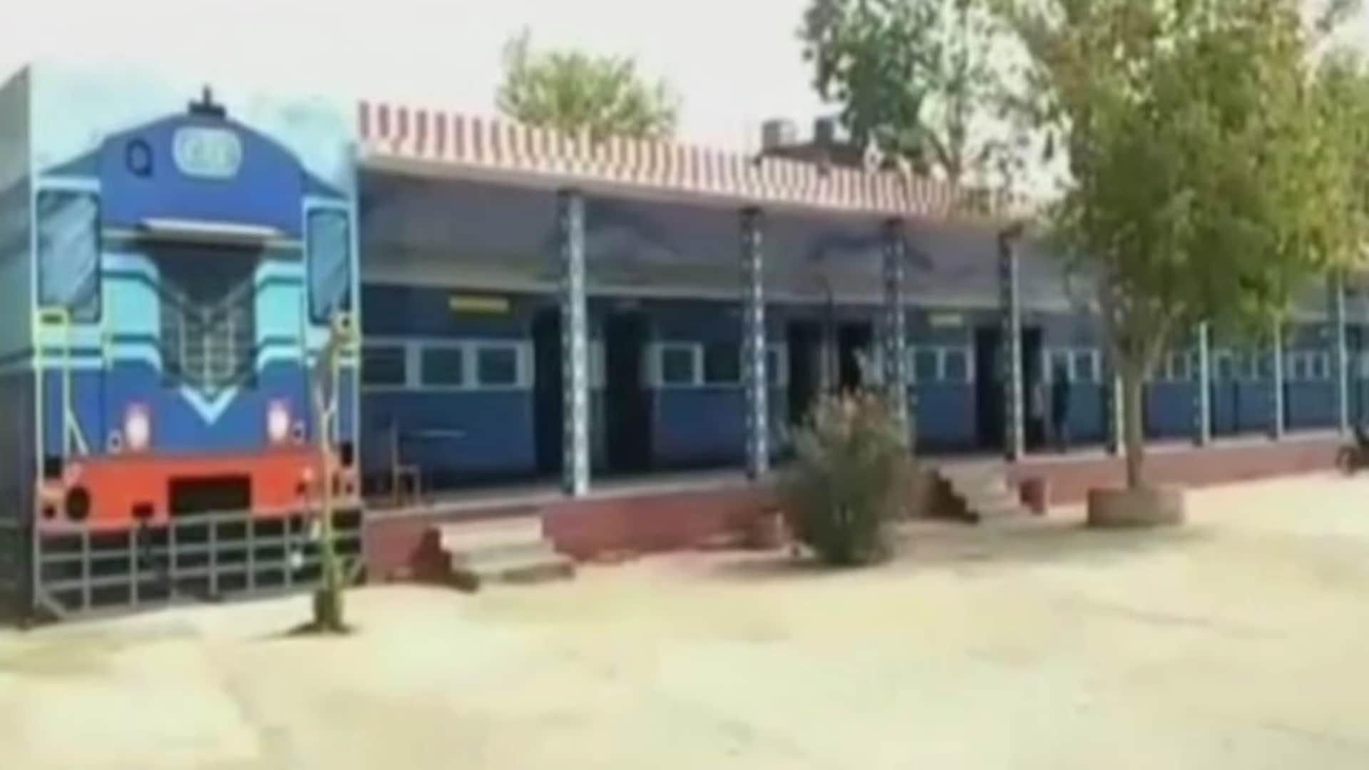 Model of  Alwar government schools became inspirational school buildings made attractive