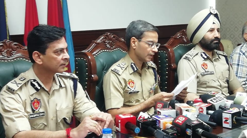 Punjab Police DGP Gaurav Yadav press conference on sidhu moosewala murder case