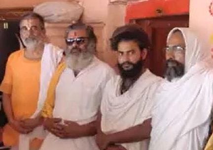 Sadhu saint angry for telling Soro, the birthplace of Tulsidas