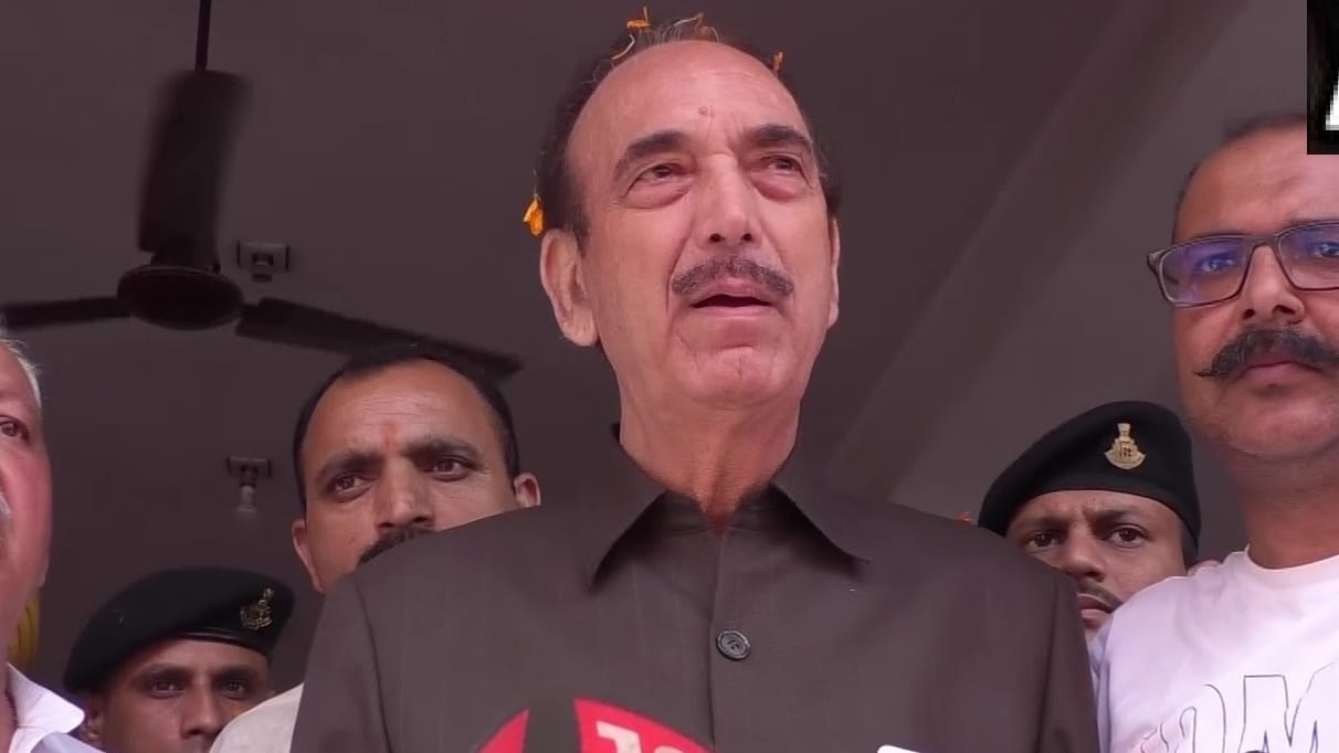 ghulam nabi Azad nominated office bearers of Democratic Azad Party in Jammu Division