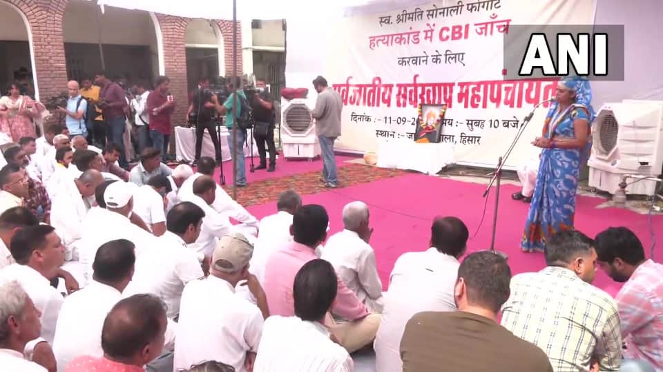 Goa Government announced to handing Sonali phogat case over to CBI