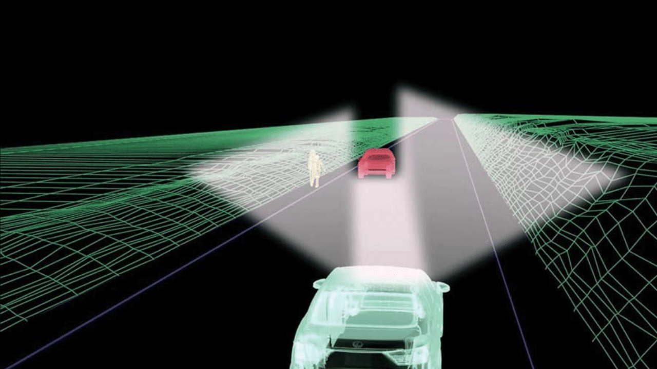 Safty tip for driving a car at night high beam light car danger for life
