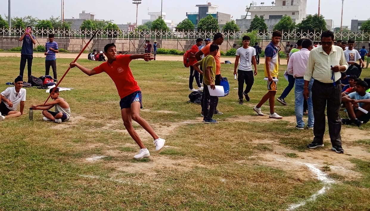 Jind first in girls' category in Throw Ball Under-19