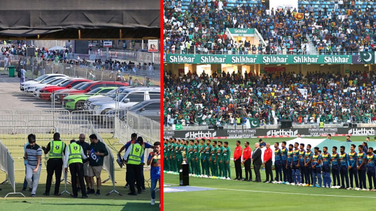 PAK vs SL Indian fans did not get entry in Asia Cup final accused police for pushing asked to go back video