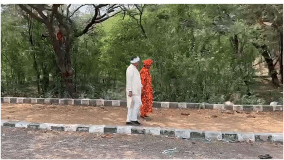 Satish Poonia Padyatra Baba Ramdev Dham Rajasthan BJP Groupism