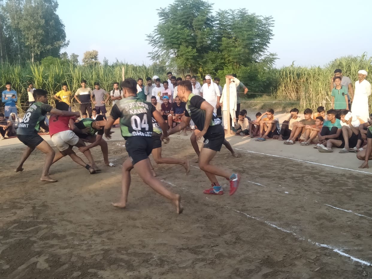 Soram won the kabaddi competition
